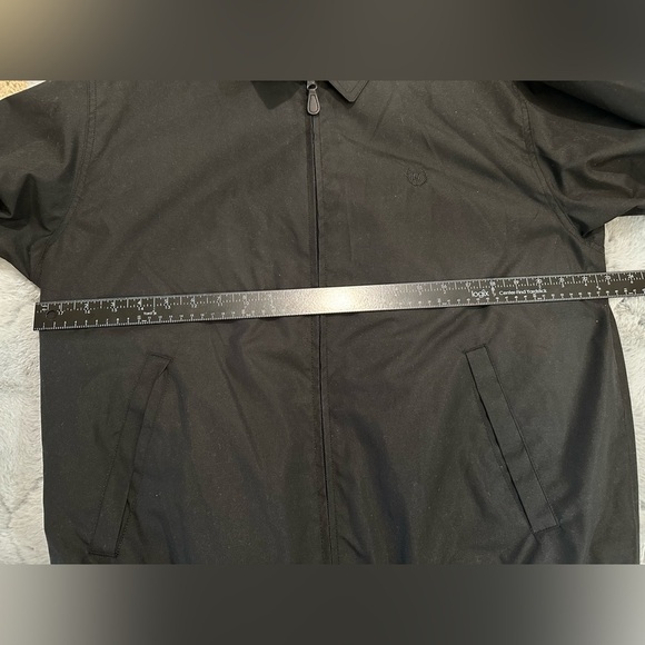 Chaps Polo Ralph Lauren Medium Men’s Harrington Navy Blue Light bomber jacket - Picture 4 of 9